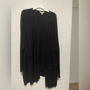Black cardigan